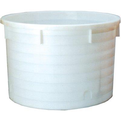 MASTELLONE TONDO BIANCO ICS - LDPE LT 500 CM 104 H.CM 82