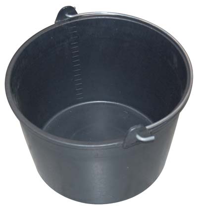 SECCHIO AGRICOLO VENDEMMIA STEFANPLAST - PPL/ACCIAIO NERO LT 16