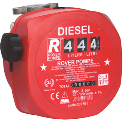CONTALITRI GASOLIO ROVER - MM 20 LT/MIN 120 MAX BAR 3