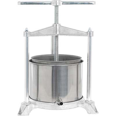 TORCHIETTO MILLEUSI TOMMY ALU PAVI - ALLUMINIO + INOX CM 22,5 H.CM 16,5 LT 5