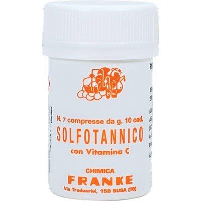 ANTIOSSIDANTE ENOLOGICO SOLFOTANNICO FRANKE - TUBO 7 PASTIGLIE GR 10