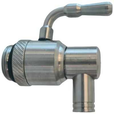 RUBINETTO A SFERA INOX SALVAGOCCIA + GHIERA PLUS