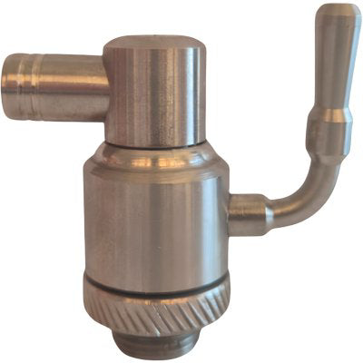 RUBINETTO A SFERA INOX SALVAGOCCIA + GHIERA PLUS
