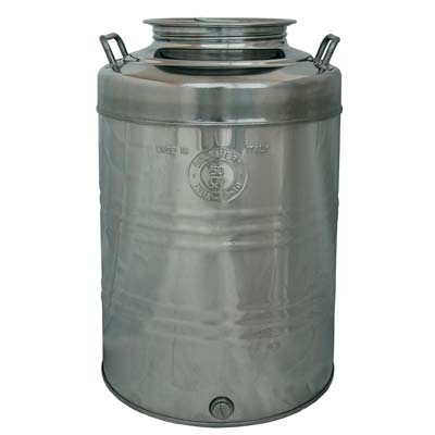 FUSTINO GRAFFATO BELVIVERE - INOX 18/10 LT  30