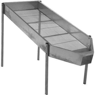 DEFOGLIATORE MANUALE - ACCIAIO ZINC CM 143X57