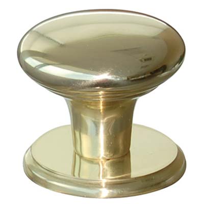 POMOLO X PORTONE CLASSIC COTTALI - OTTONE LUCIDO D.MM 70 BASE D.MM 80
