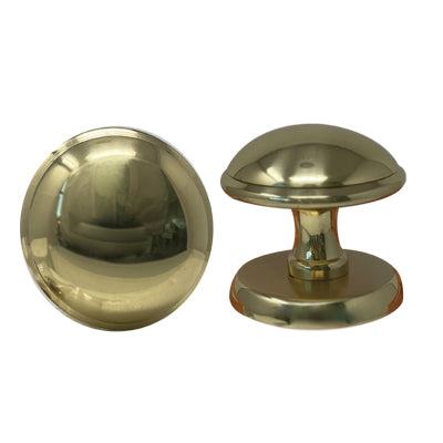 POMOLO X PORTONE GIADA - OTTONE ORO LUCIDO D.MM 70 BASE D.MM 70