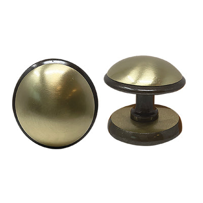POMOLO X PORTONE GIADA - OTTONE BRONZO SATINATO D.MM 70 BASE D.MM 70