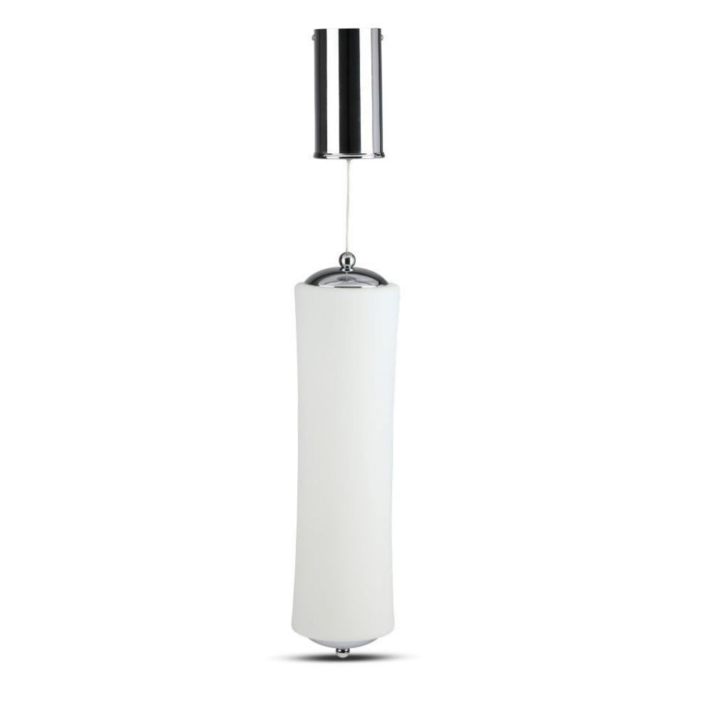 18W LED Designer Single Long Pendant Triac Dimmable White 3000K