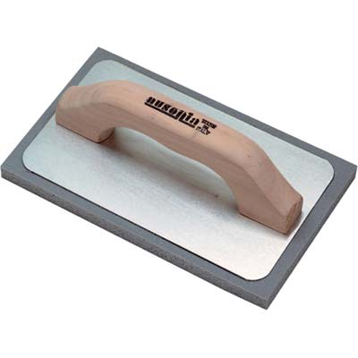 FRATTONE GOMMA AUSONIA - GRIGIA BASE ALLUMINIO/LEGNO MM 135X215
