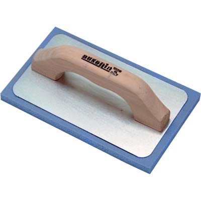 FRATTONE GOMMA AUSONIA - BLU BASE ALLUMINIO/LEGNO MM 135X215