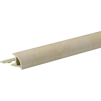 PROFILO JOLLY ECORONDMARM ARCANSAS - PVC MARMO BEIGE CHIARO MM 10X24 H.CM 250