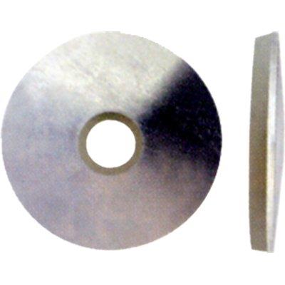RONDELLA TONDA ZINCATA X TIRAFONDO - GUARNIZIONE EPDM MM 6,9X16 CF=PZ 100