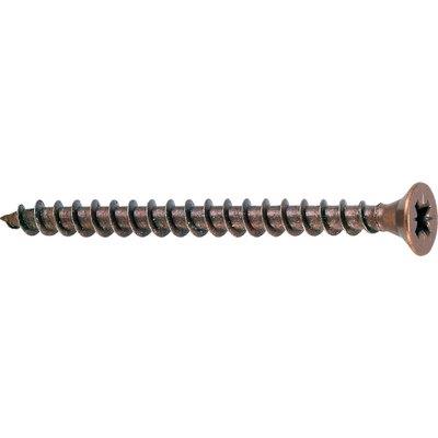 VITE TRUCIOLARE TSP BRONZATA AMBROVIT - CAVA PZ FILETTO INTERO MM 3,5X25 CF=PZ 500