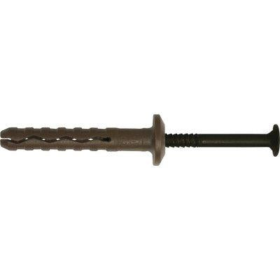 TASSELLO NYLON PROLUNGATO TBB 62109 FRIULSIDER - VITE ZINC NERA TSP CAVA PZ TBB 6X40/10 CF=PZ 200