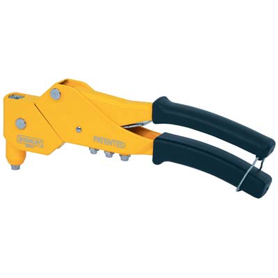RIVETTATRICE MANUALE MR77 STANLEY - ACCIAIO TESTA GIREVOLE MM 2,4/4,7