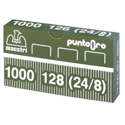PUNTO ORO 128 (24/8) X CUCITRICE RO-MA - CF=PZ 10000(5X2000) MM 11,95X8,0 X PRIMULA 12