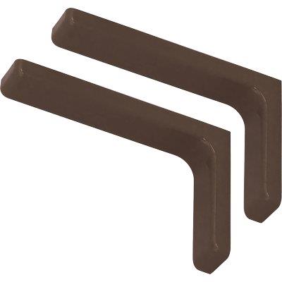 REGGIMENSOLA RICOPERTA LEONARDO BOLIS - ACCIAIO/PLASTICA NOCCIOLA MM 120X80 CF=PZ 2