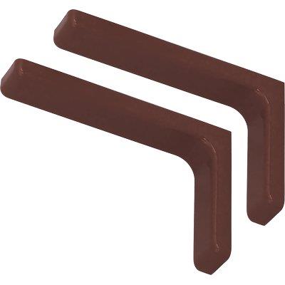 REGGIMENSOLA RICOPERTA LEONARDO BOLIS - ACCIAIO/PLASTICA CILIEGIO MM 180X114 CF=PZ 2