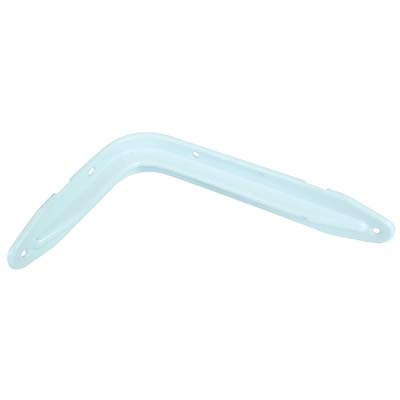 REGGIMENSOLA EUROPA BOLIS - ACCIAIO NERVATO VERNICIATO BIANCO MM 150X110