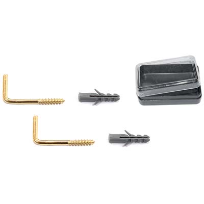 TASSELLO NYLON GANCIO QUADRO PRONTY - GANCIO OTTONATO MM 4 CF=PZ 8