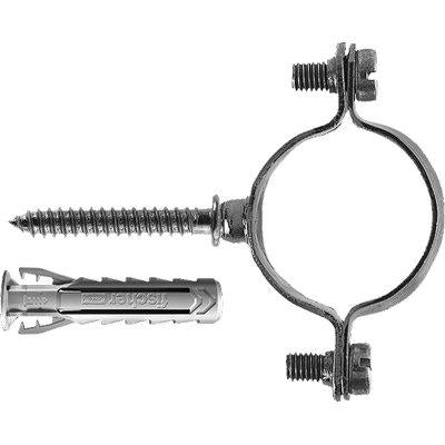 COLLARE TUBO CZV FISCHER - ACCIAIO ZINC MM 16 VITE+TASSELLO SX6 PLUS CF=PZ 10