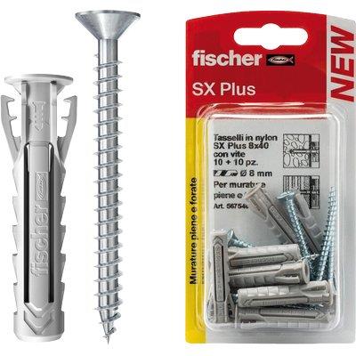 TASSELLO NYLON SX PLUS S K SELF FISCHER - VITE TSP CAVA PZ SX 8X40 SK CF=PZ 10