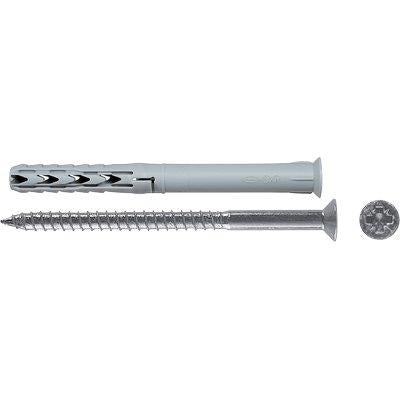 TASSELLO NYLON PROLUNGATO SXRL-Z FISCHER - VITE TSP CAVA PZ SXRL  6X 60 Z CF=PZ 50