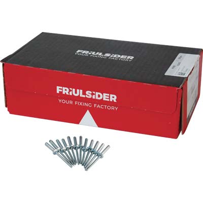 RIVETTO A STRAPPO ALLUMINIO FRIULSIDER - MM 4,0X12 CF=PZ  500