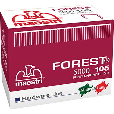 PUNTO FOREST 105 X FISSATRICE RO-MA - ZINCATO CF=PZ 5000 MM 10,05X5