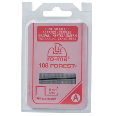 PUNTO FOREST 108 X FISSATRICE SELF RO-MA - ZINCATO CF=PZ 1.764 MM 10,05X8