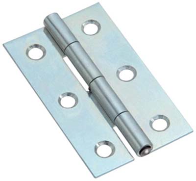 CERNIERA STRETTA 323 VALTOCE - ACCIAIO ZINCATO PERNO FISSO MM 100X50X1,2