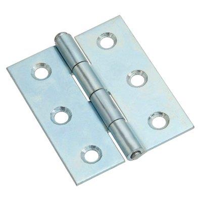 CERNIERA PESANTE 840 VALTOCE - ACCIAIO ZINCATO PERNO SFILABILE MM 100X70X1,6