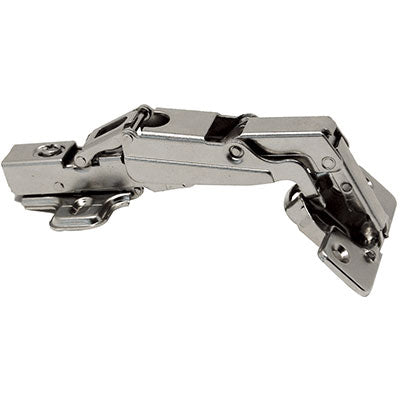 CERNIERA INCASSO 165° SERIE  RALLENTATA + BASETTA - COLLO 0 ACC NICH F.MM 35X11 REGISTRABILE