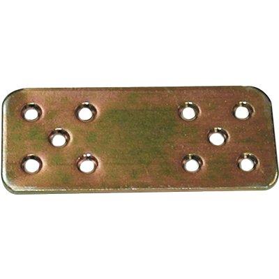 GIUNZIONE GAZEBO PESANTE DRITTA 789 - ZINCATA GIALLA S.MM 2,5 MM  90X40