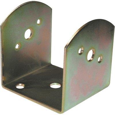 SUPPORTO GAZEBO A U 837 - ZINCATO GIALLO S.MM 3,0 MM 90X90 H.MM 95