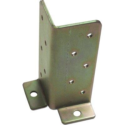SUPPORTO GAZEBO QUADRO REGISTRABILE 951 - ZINCATO GIALLO S.MM 4,0 MM 60X60X165