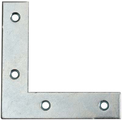 SQUADRETTA PESANTE - ZINCATA S.MM 2 CM 16X16X1,8 CF=PZ 50