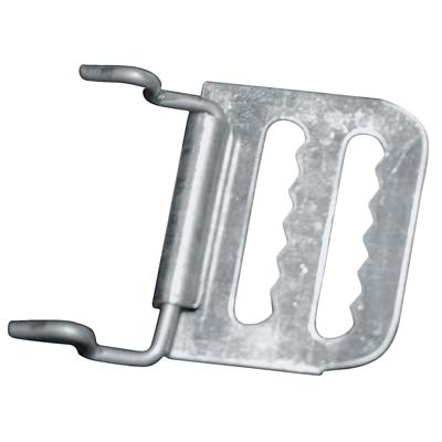 GANCIO ATTACCARULLO A FILO X AVVOLGIBILI - ZINCATO MM 30X35