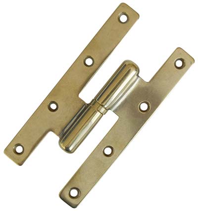 CERNIERA PAUMELLES OTTONE LUCIDO - OTTONE LUCIDO DX MM 100X55