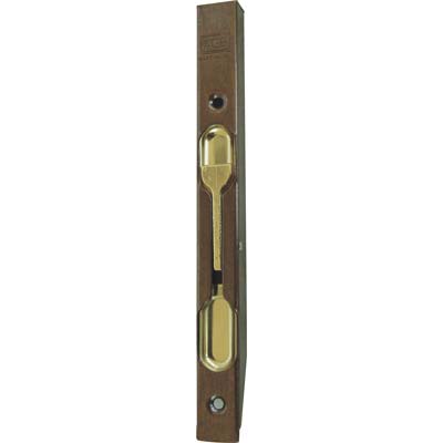 CATENACCIO INCASSO LEGNO A LEVA PESANTI - ACCIAIO BRONZATO MM 16X13 CM 25