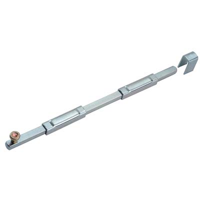 CATENACCIO A SALDARE VERTICALE 205 COMBI - ZINCATO MM 10X10 H.MM 300