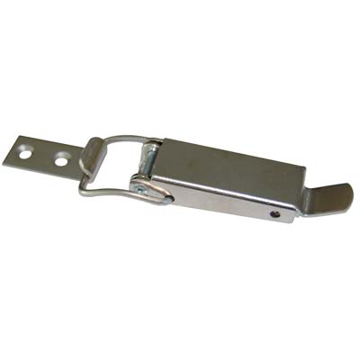 CHIUSURA A LEVA - ACCIAIO GREZZO NICHELATO + INCONTRO MM 102X23