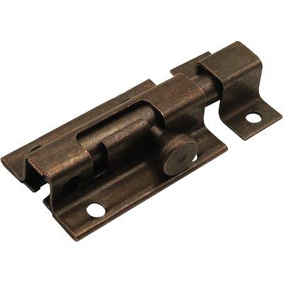 CATENACCIO PORTALUCCHETTO TONDO 15 IBFM - BRONZATO PIASTRA MM 33 CM 7/11
