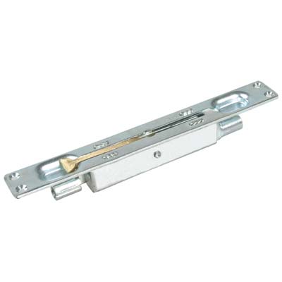 PALETTO INCASSO DOPPIA LEVA OTTONE 422 IBFM - ZINCATO M8 MM 24X196X25