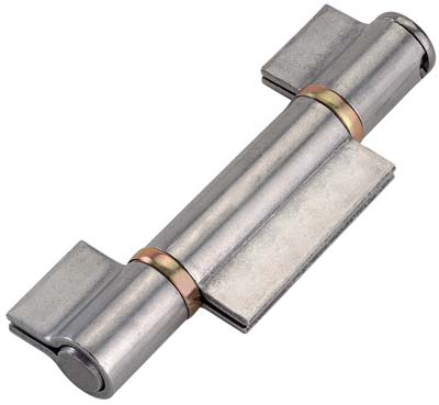 CERNIERA 3 ALI CHIUSE A SALDARE 155 COMBI - PERNO SFILABILE E RONDELLE OTTONE MM 180