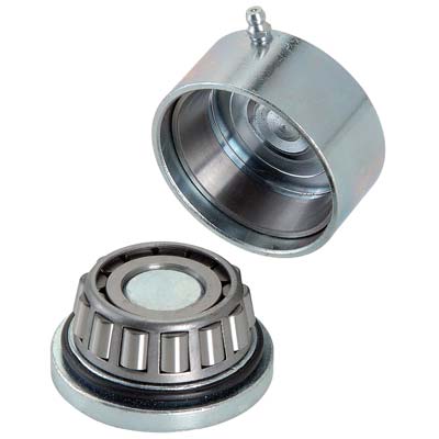 PIASTRA A SALDARE 346 COMBI - ZINCATA + CUSCINETTO A RULLI MM 50