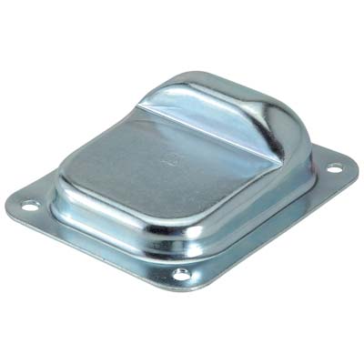 BATTENTE ARRESTO CANCELLO A FISSARE 380F COMBI - ZINCATO MM 130X160