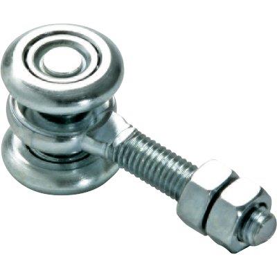 CARRELLO SCORREVOLE 2P COMUNELLO - ZINCATO 2 RUOTE D.MM 24 + PERNO 8 MA