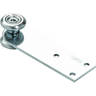 CARRELLO SCORREVOLE 44 COMUNELLO - ZINCATO 2 RUOTE D.MM 24 + STAFFA